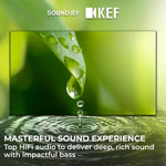 Haier 75" QLED S90GUF Smart TV with Fire TV, Freely, AI Picture Quality, Sound by KEF, Dolby Atmos, MEMC, Gaming Accelerator, Bluetooth, HDMI 2.1